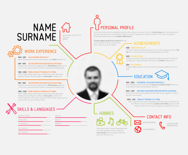 Co je infografický životopis?